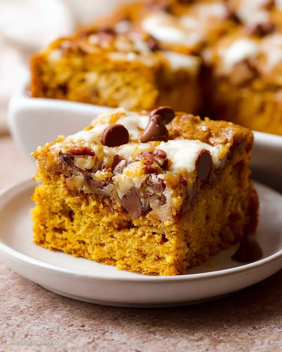 Kürbis Erdbeben Kuchen