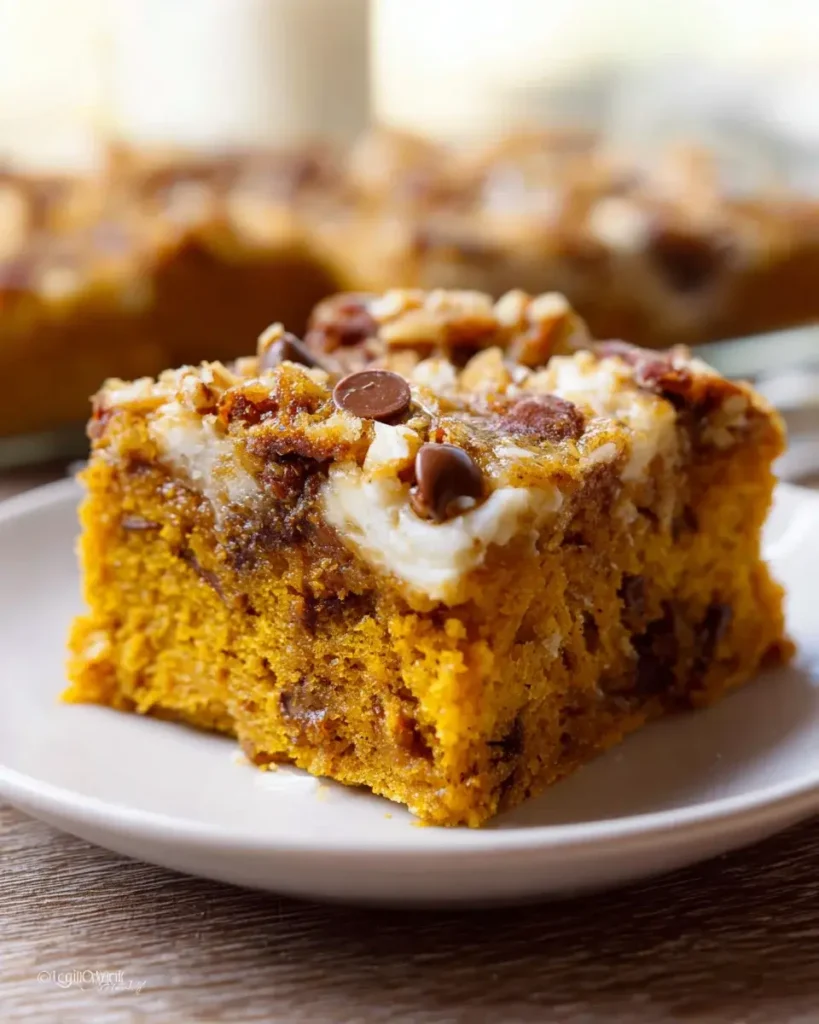 Kürbis Erdbeben Kuchen