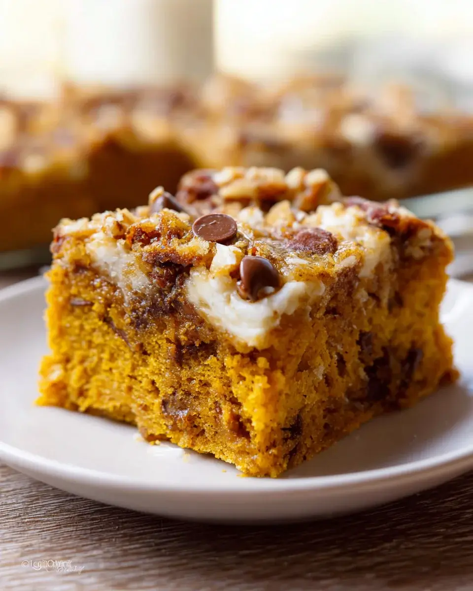 Kürbis Erdbeben Kuchen