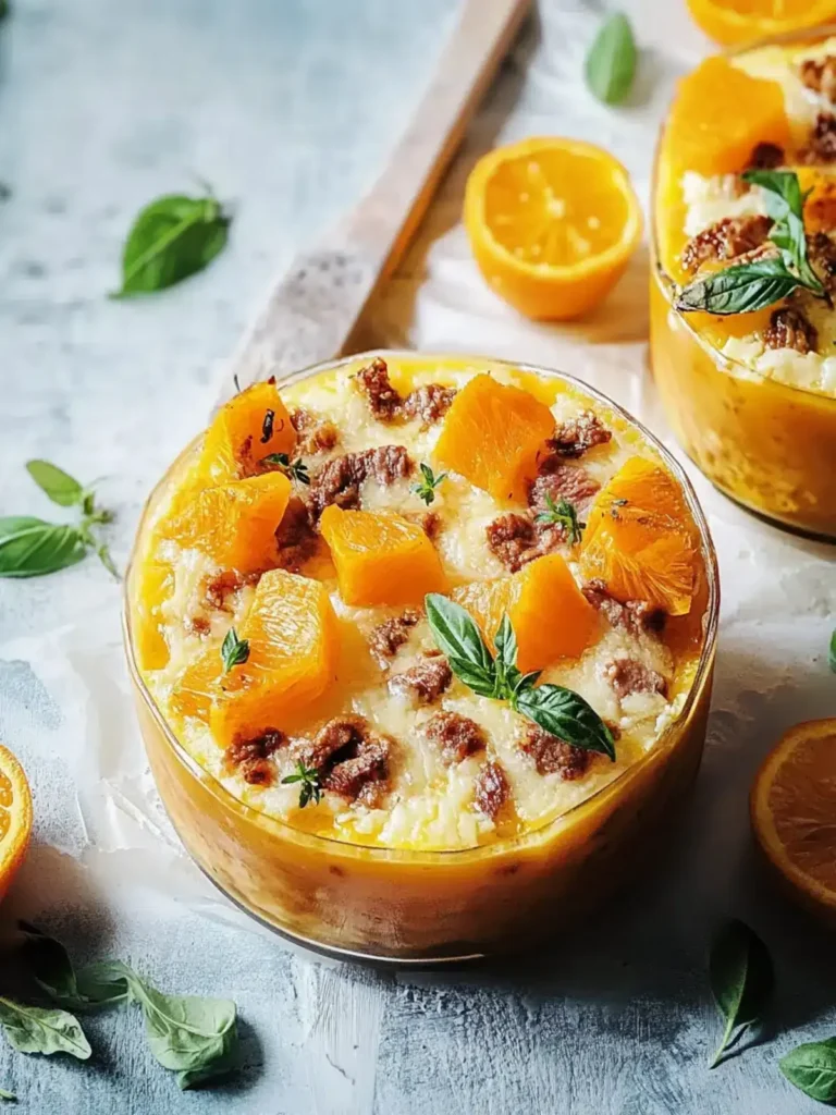 Kürbis Hackfleisch Auflauf