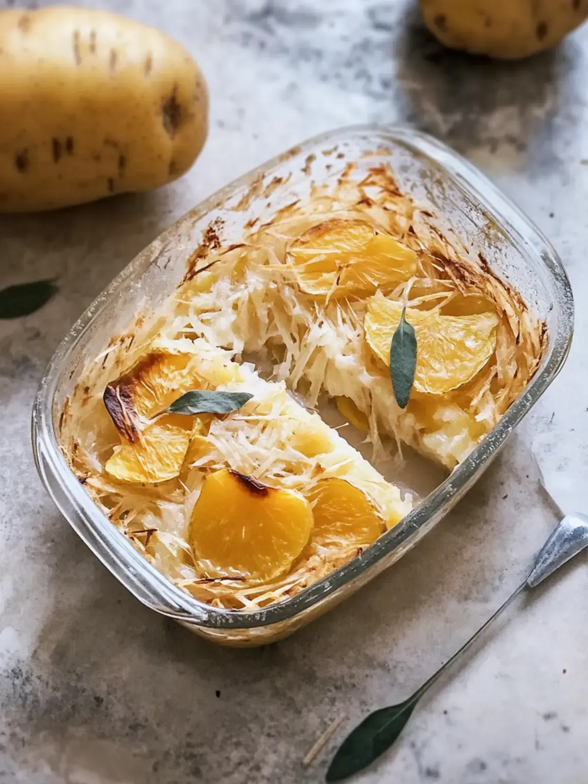 Kürbis Kartoffelauflauf vegan