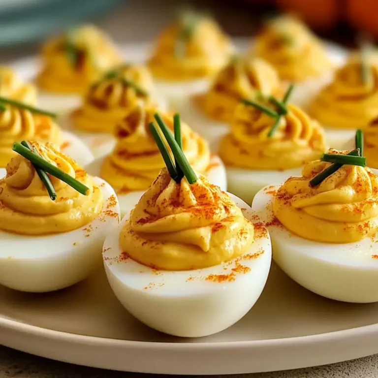 Kürbisfeld Gefüllte Eier