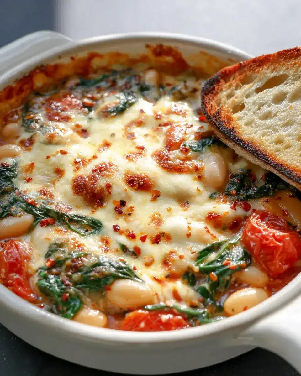 Käse Bohnen Tomaten Auflauf