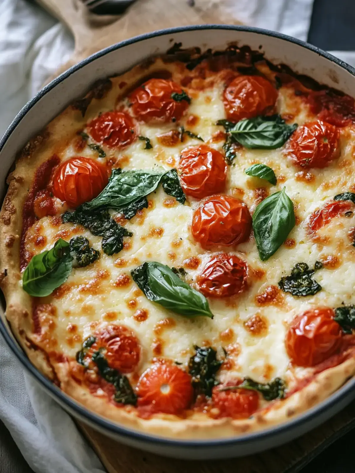 Käse Bohnen Tomaten Auflauf