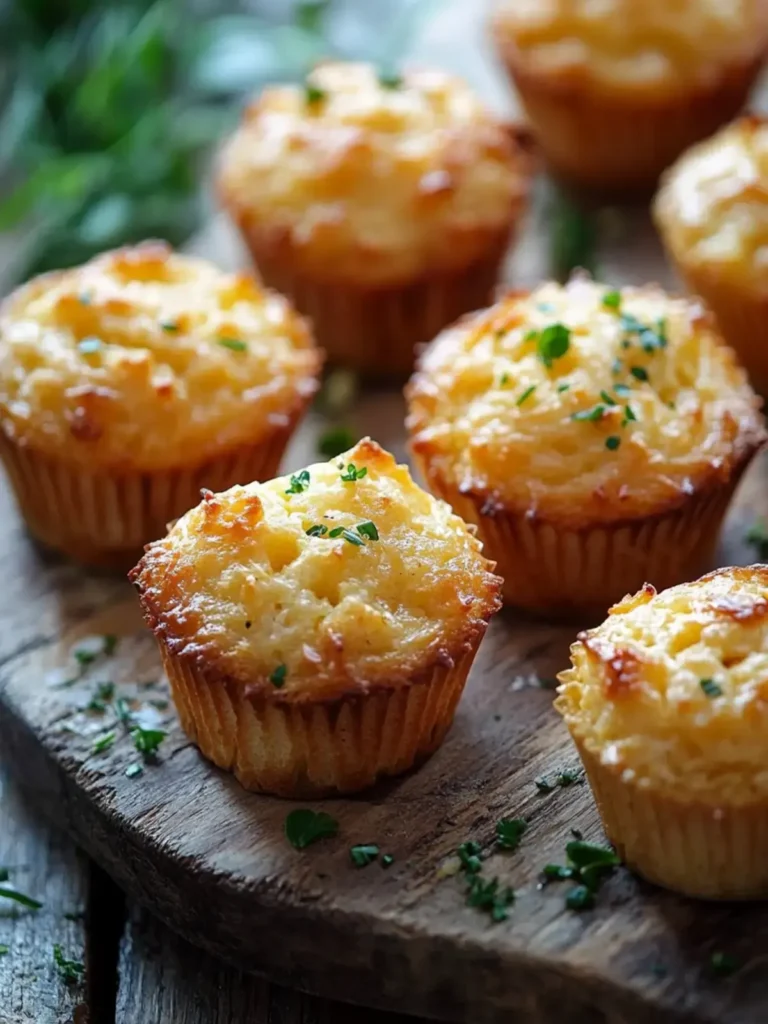 Käse Kartoffelbrei Muffins