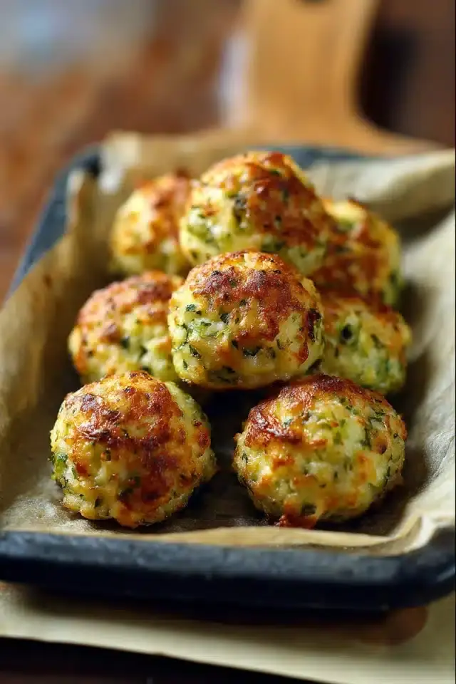 Käse Lauch Bällchen