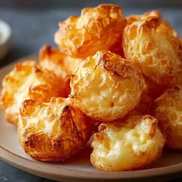 Käse Puff Snacks Rezept