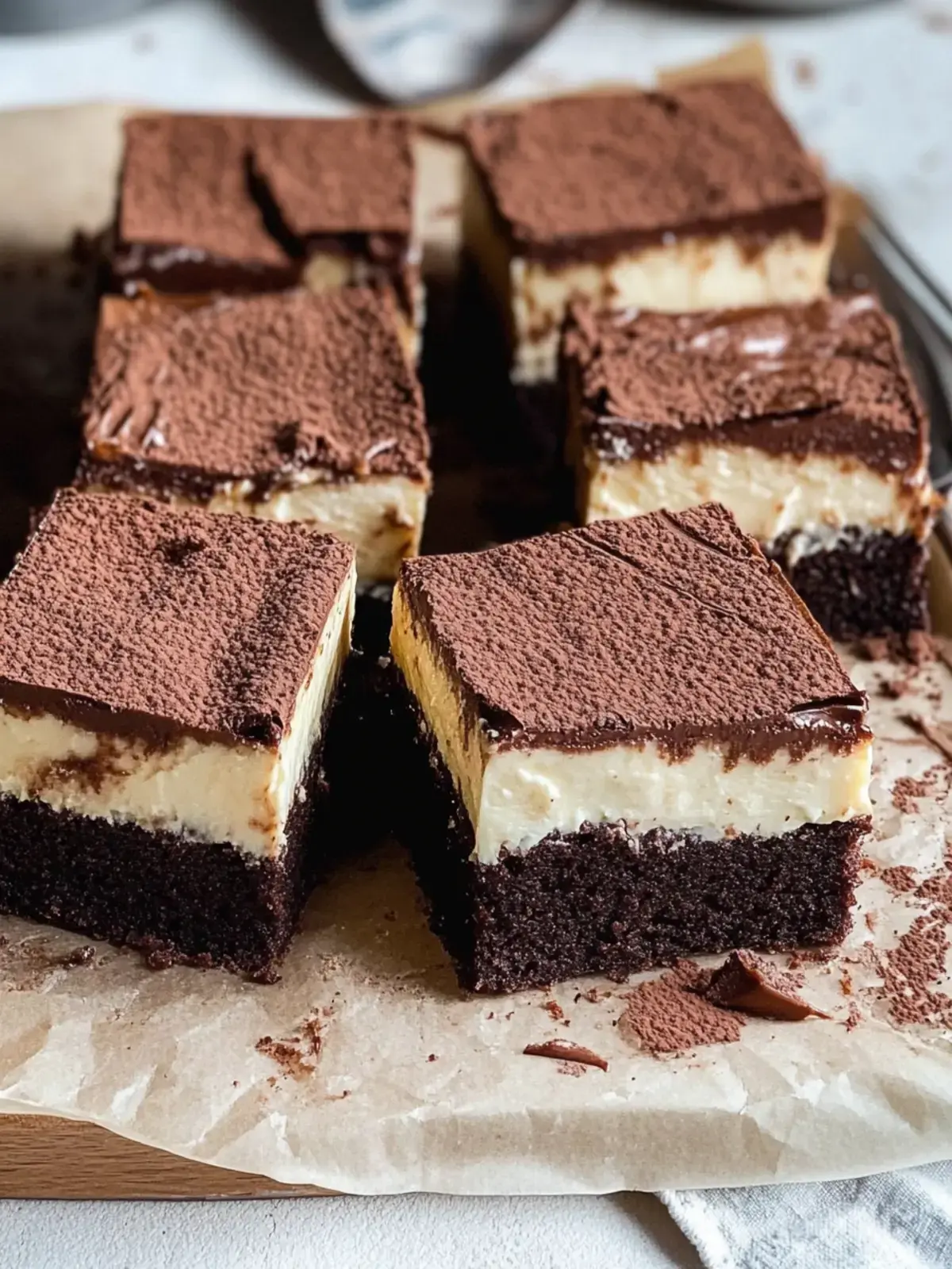 Käsekuchen-Braunies