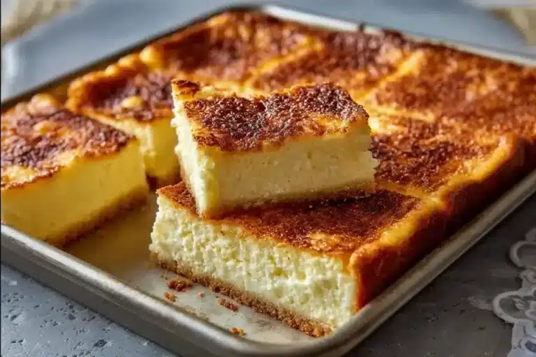 Käsekuchen im Blech