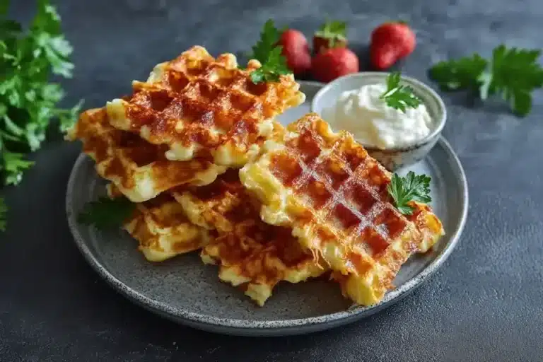 Käsewaffeln Rezept