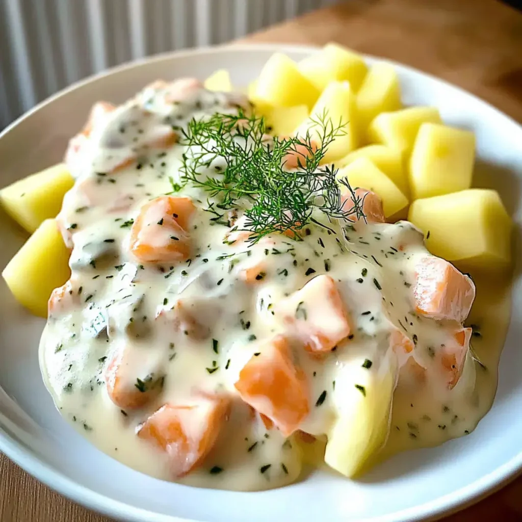 Lachs Remoulade Pellkartoffeln