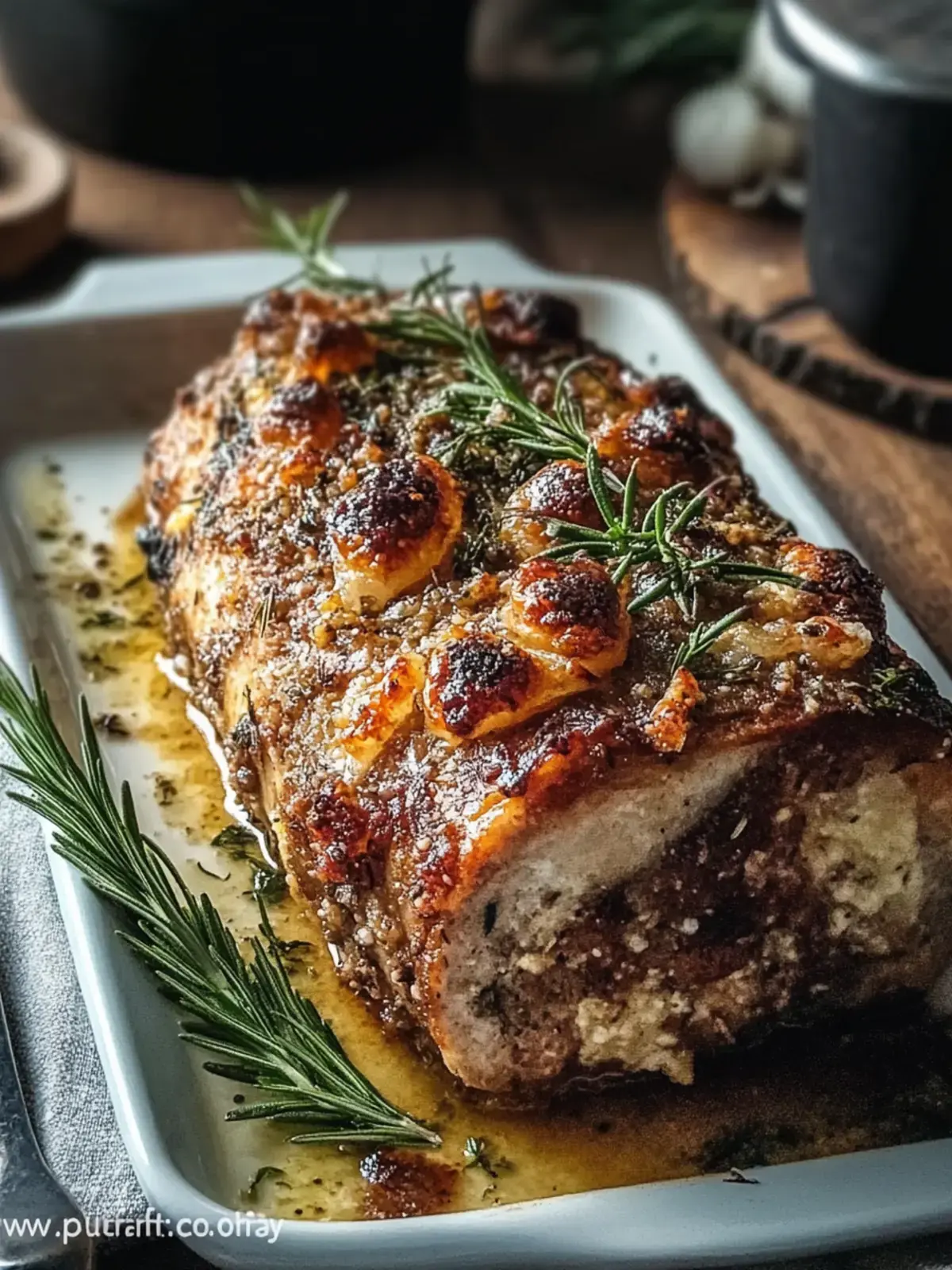 Lammkeule aus dem Backofen