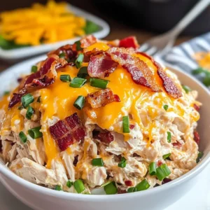 Langsame Kochplatte Crack-Hühnchen