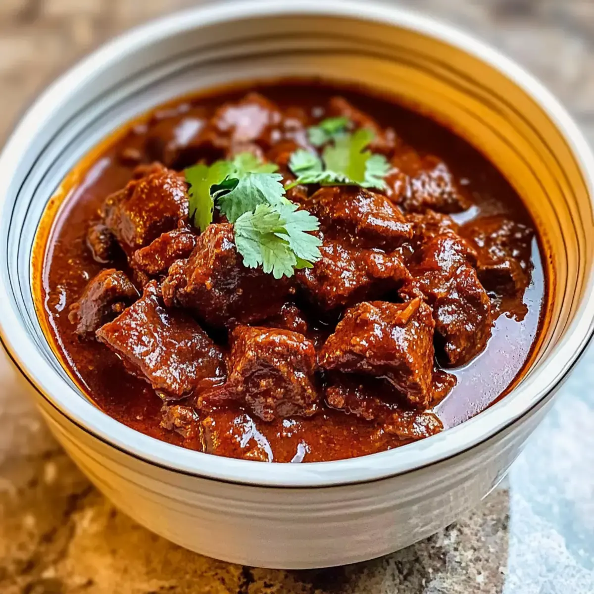 Langsamkocher Chili Colorado