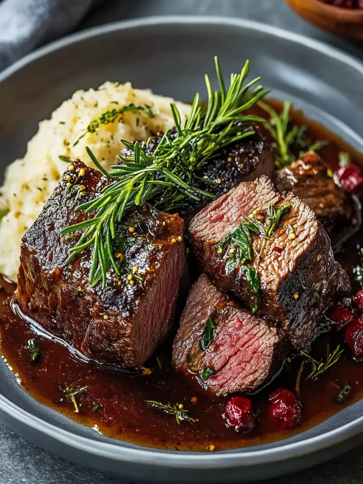 Langsamkocher Rindfleisch Manhattan