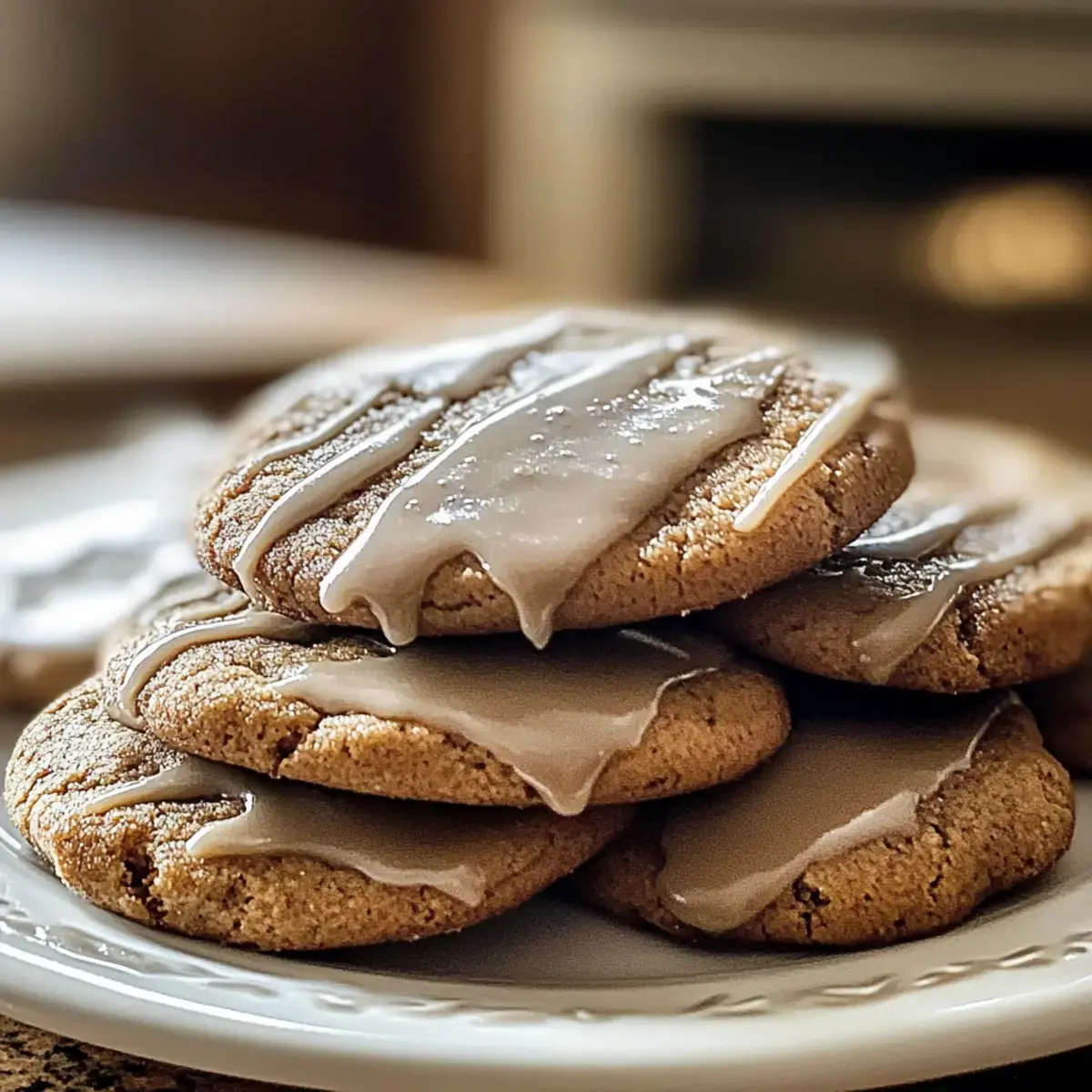Lebkuchen Latte Kekse