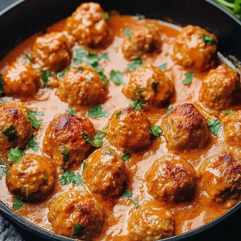 Leckere Hackbällchen in Tomatensoße