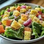 Lemon Parmesan Lettuce Salad