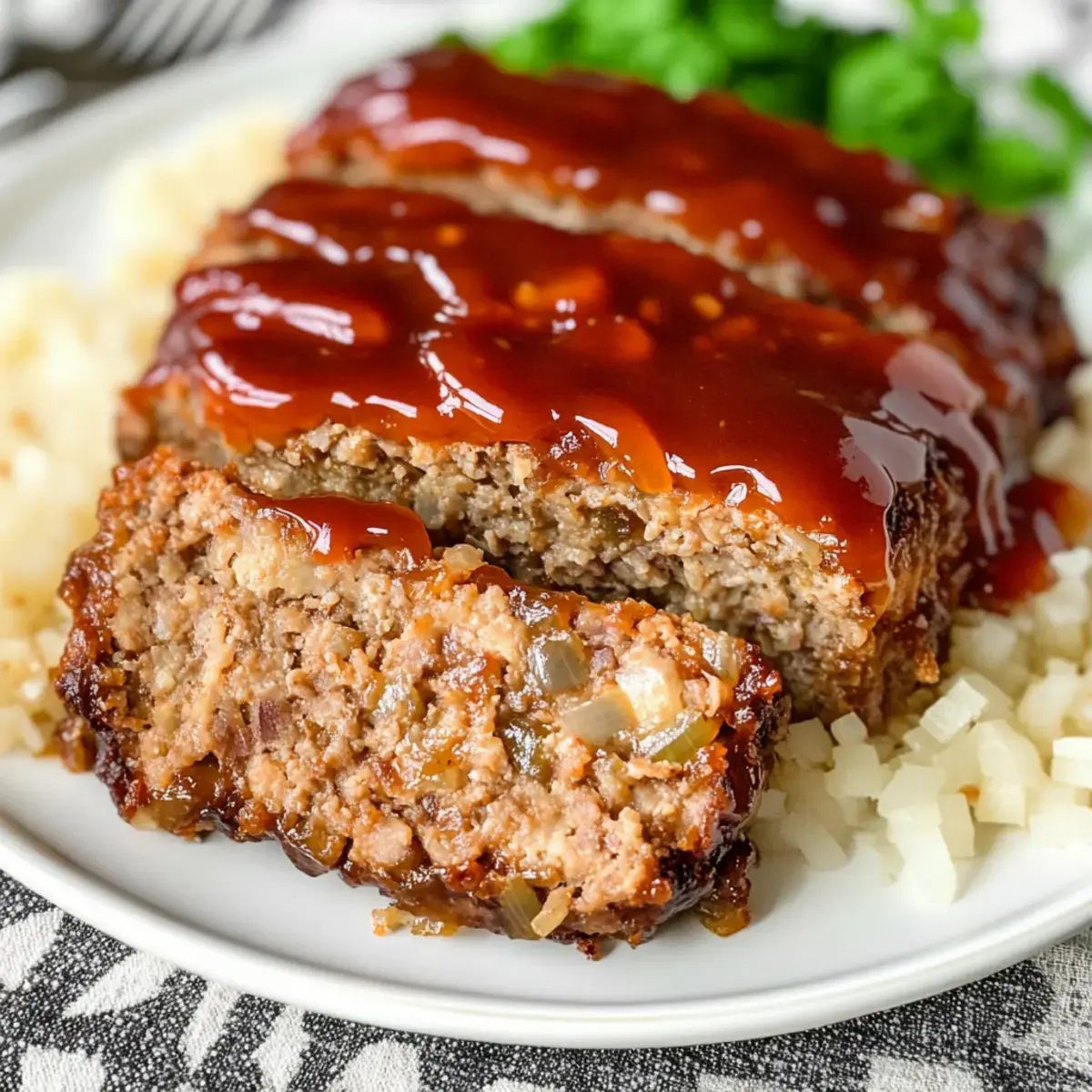 Lipton Zwiebel Suppe Hackbraten