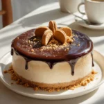 Lotus Cheesecake Mit Schoko Ganache Topping