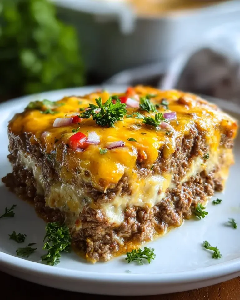 Low Carb Cheeseburger Auflauf – Herzhaft und gesund genießen! – cinnamonbelle