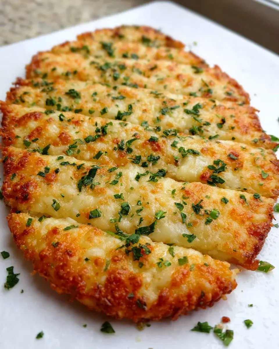 Low Carb Knoblauch Käse Brot