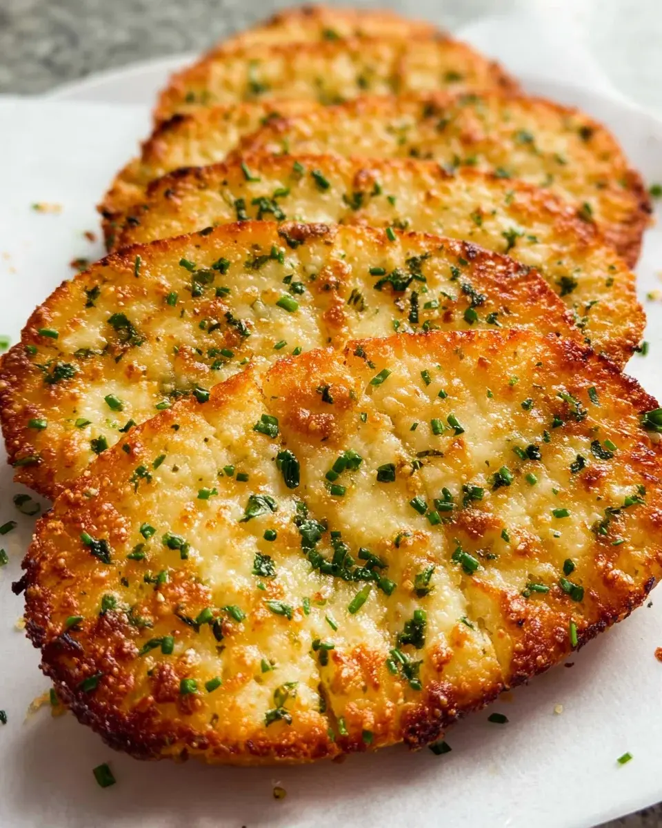 Low Carb Knoblauch Käse Brot