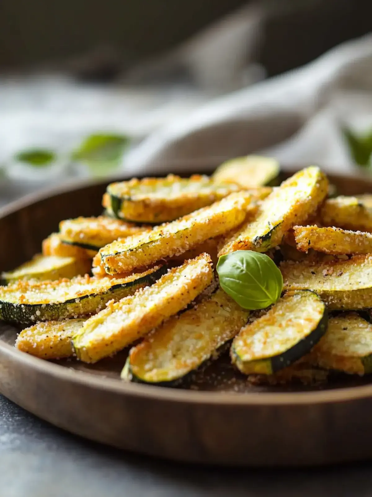 Luftfritteuse Zucchini Pommes