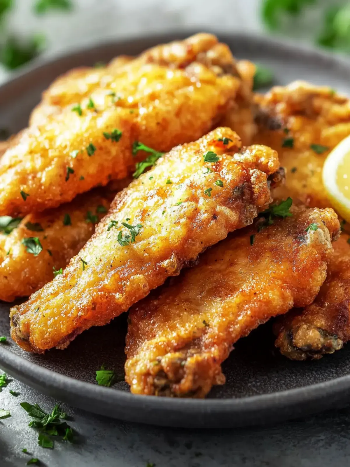 Luftfritteusen Hühnchenflügel