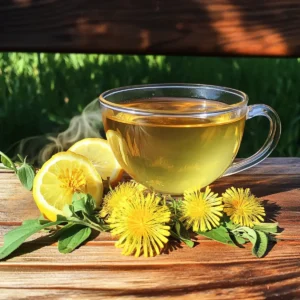 Wunderbarer Löwenzahntee