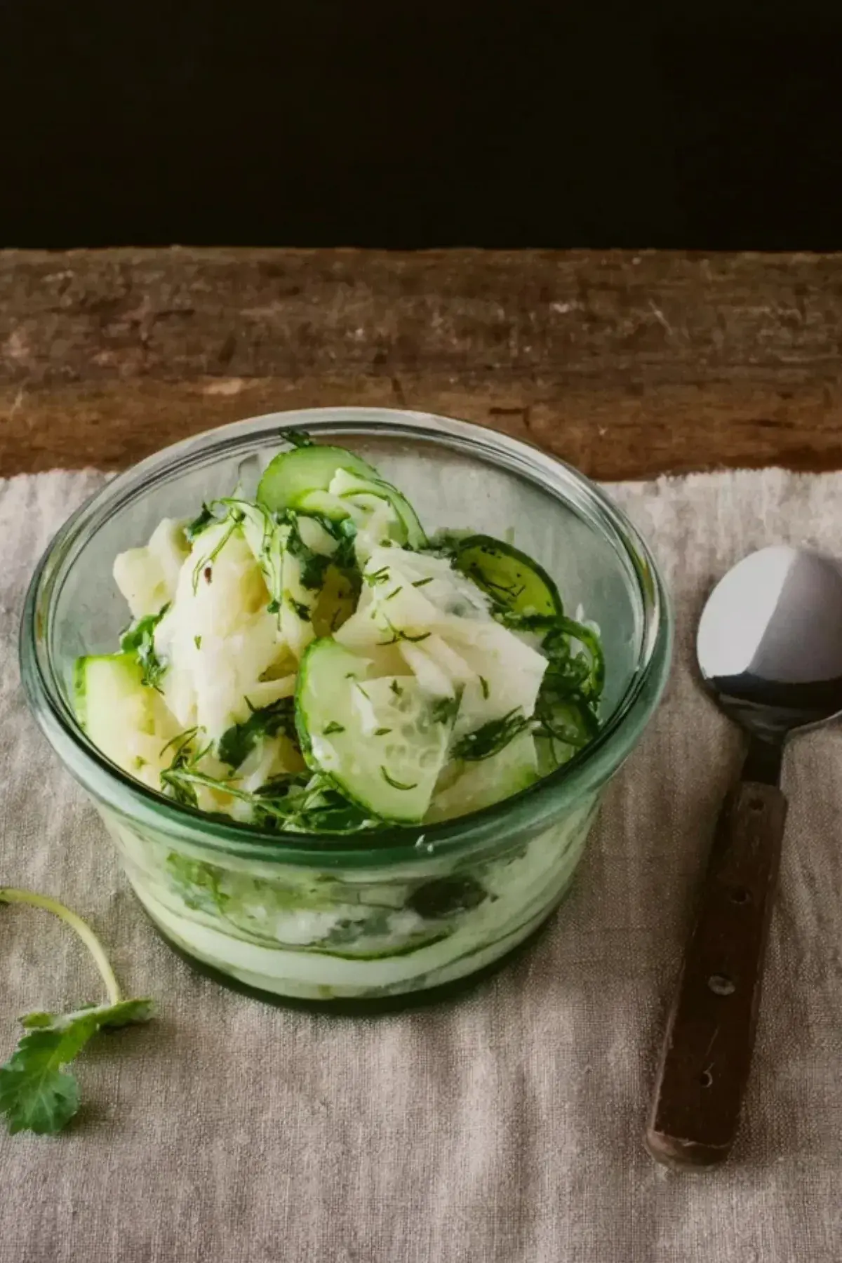 Mairübchensalat mit Gurke