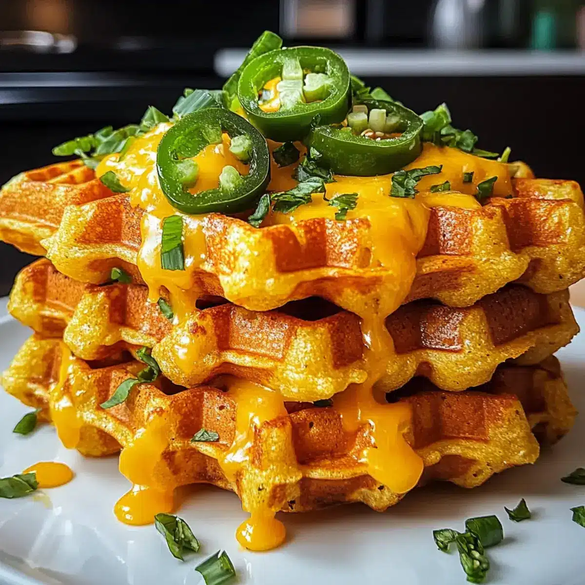 Maisbrotwaffeln Rezept