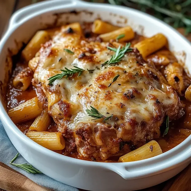 Makkaroni-Auflauf Alla Mamma mit Hackfleisch