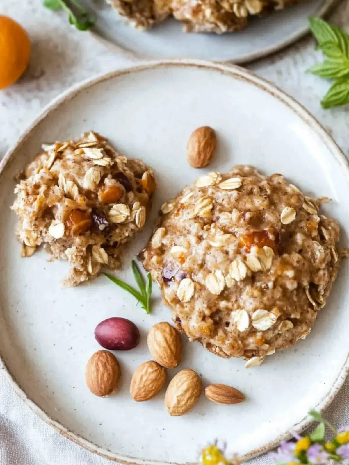 Mandelbutter Bananenkekse