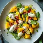 Mango Mozzarella Salat