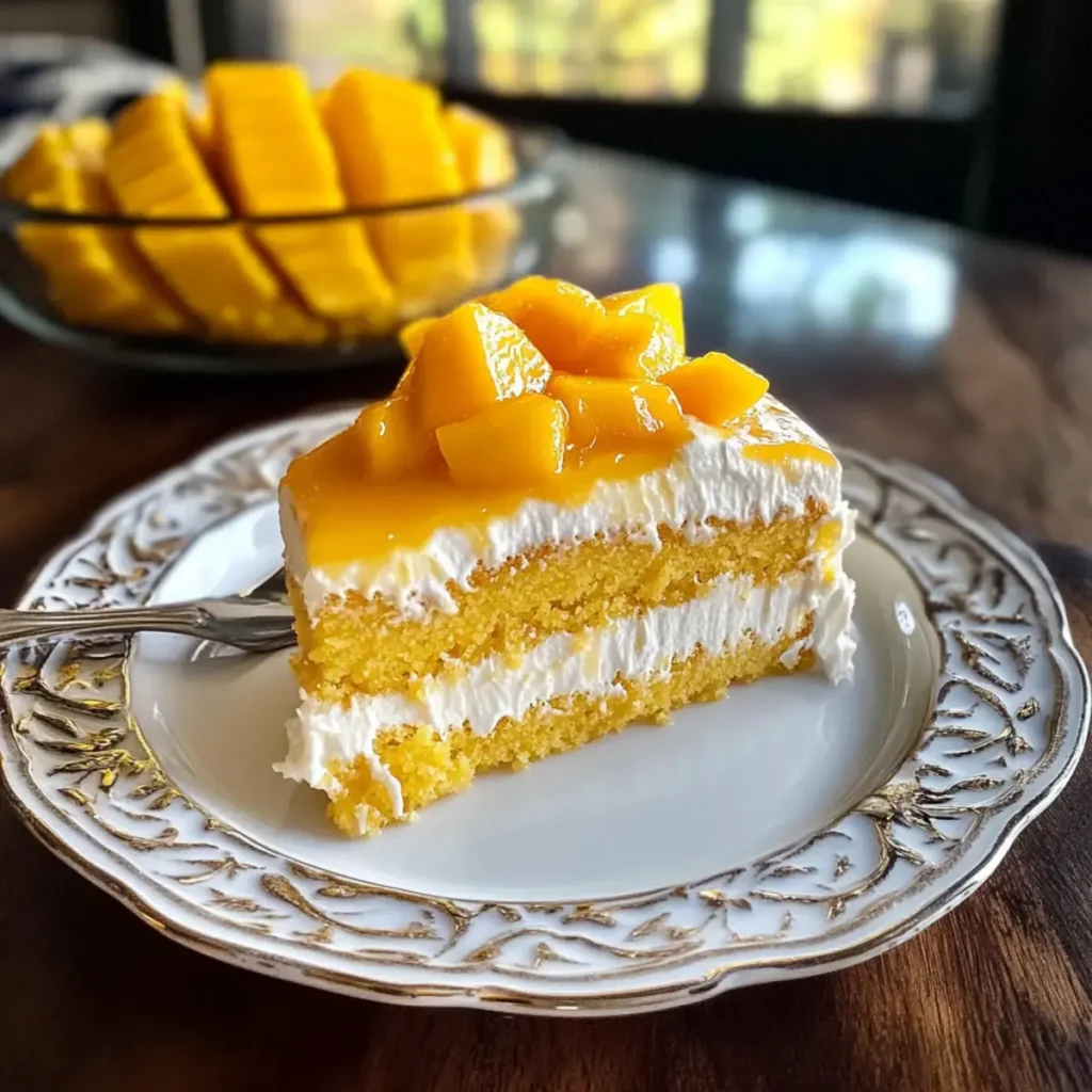 Mango Tres Leches Kuchen