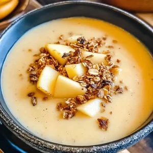 Maple Brie und Cheddar-Apfelsuppe