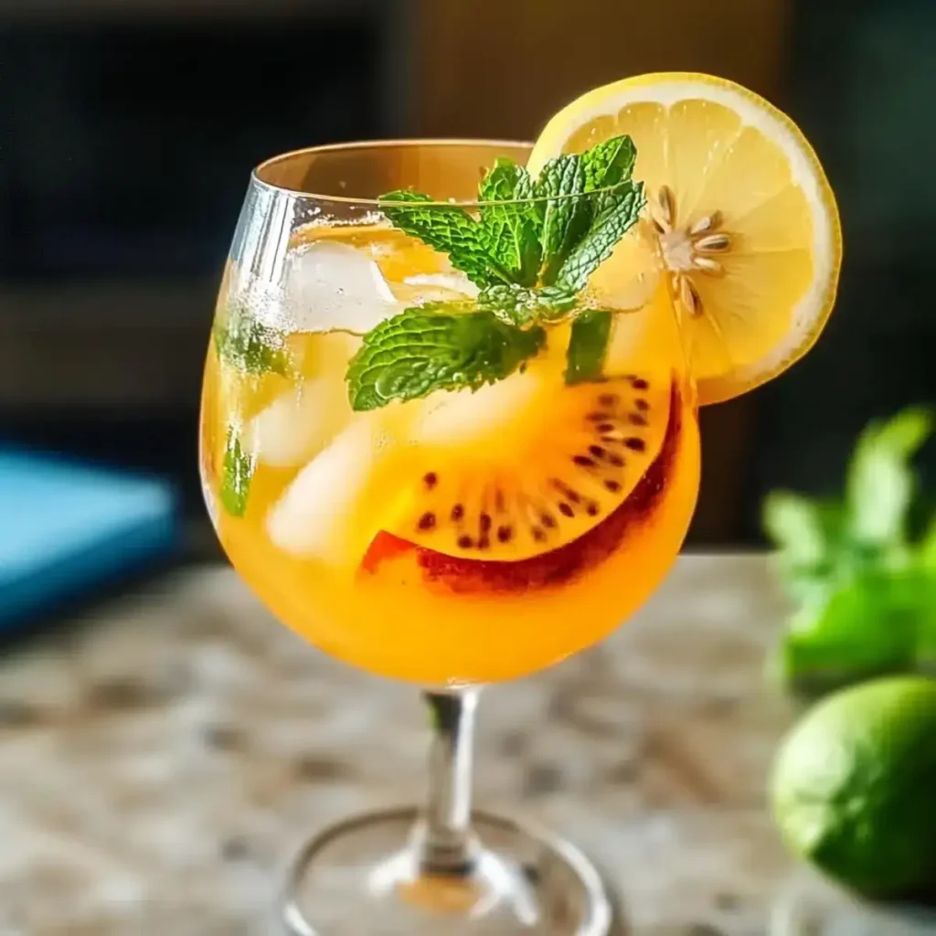 Maracuja Spritz Cocktail