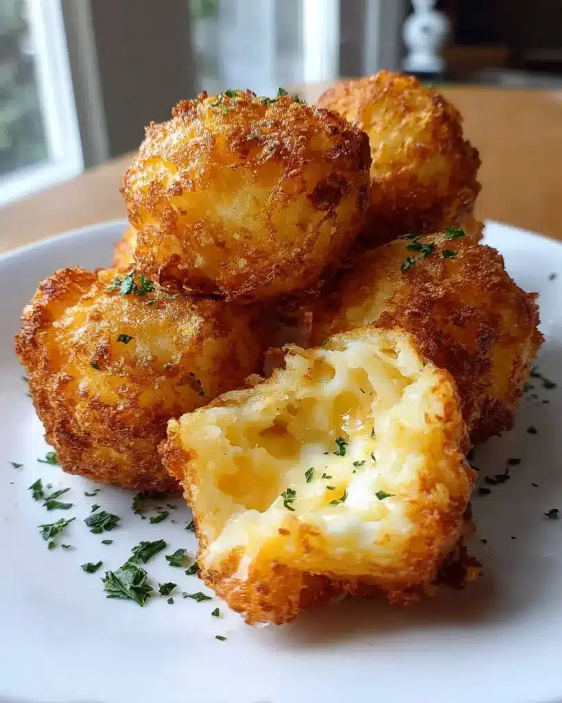 Käse-Püree-Puffs Rezept: Knusprige Leckerbissen genießen!