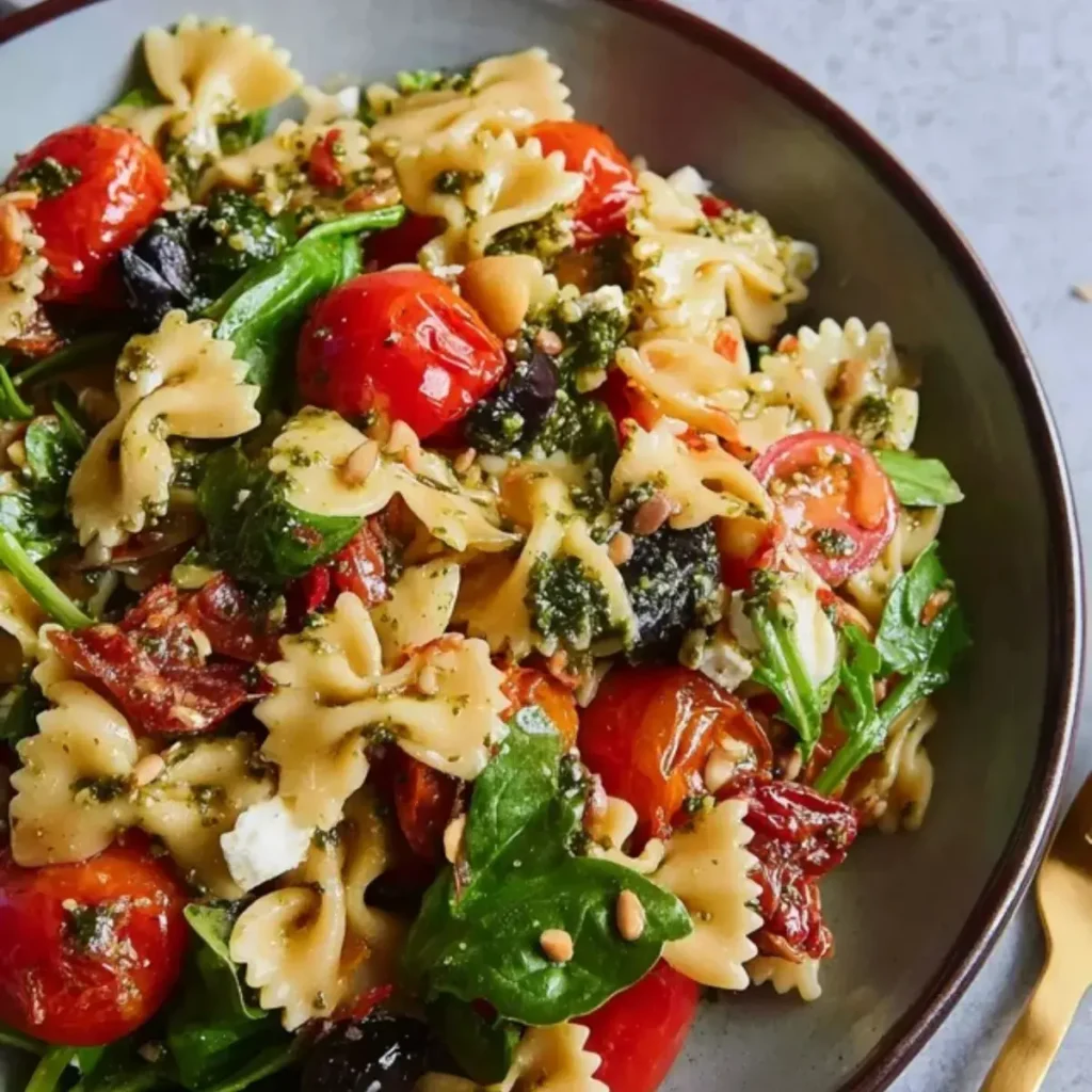 Mediterraner Nudelsalat mit Pesto – Frisch & Schnell gemacht – Einfach Clever Kochen