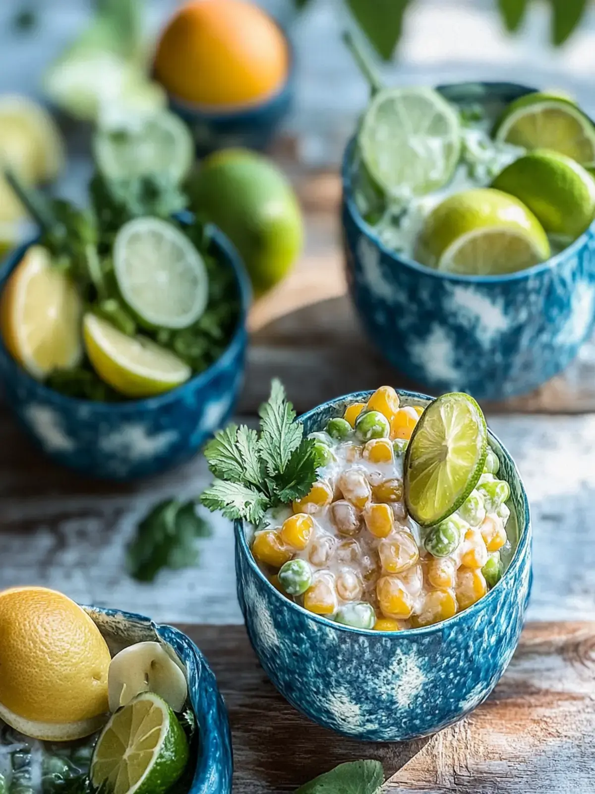 Mexikanische Straßenmaissalatbecher