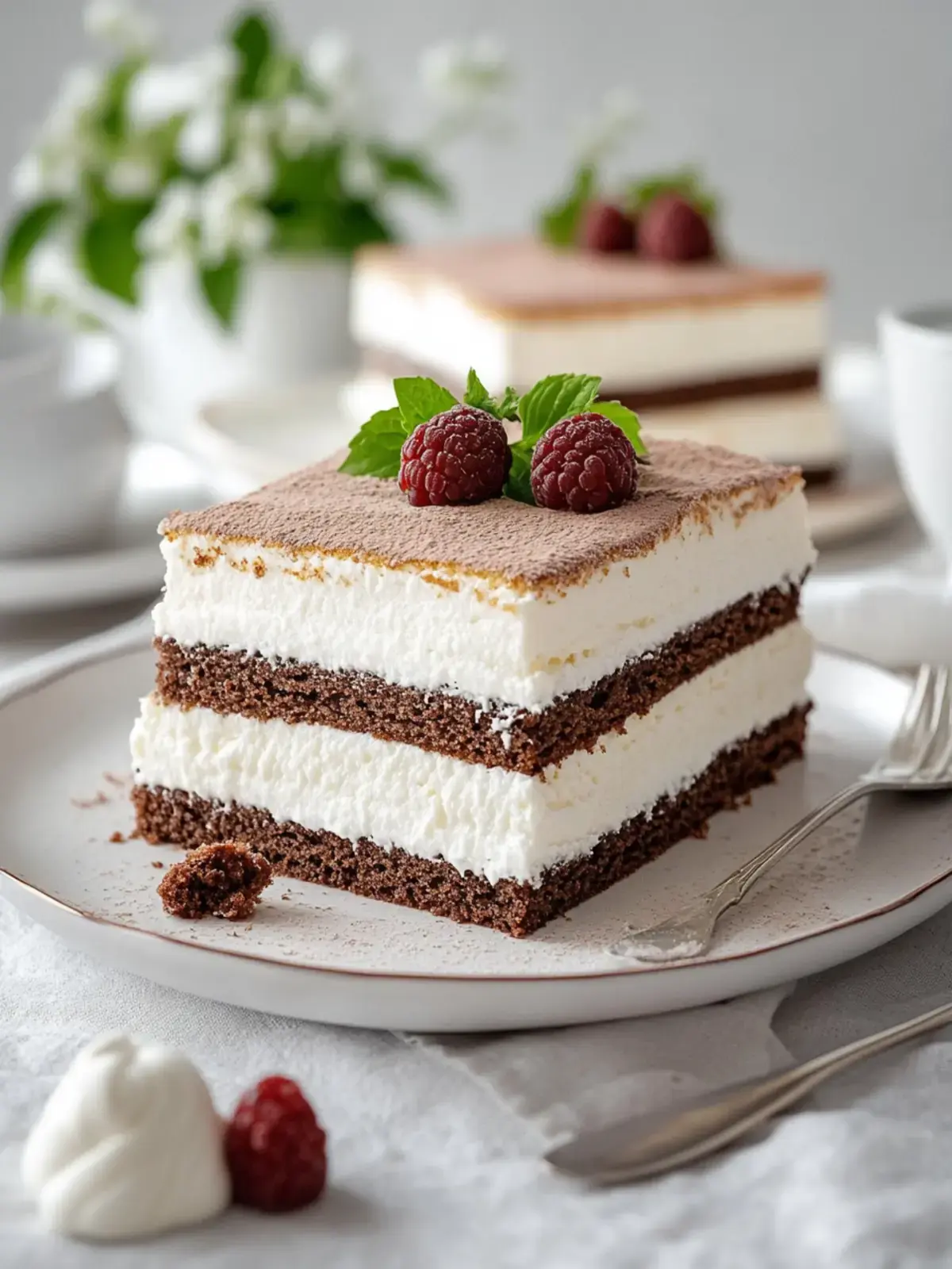 Milchschnitte trifft auf Kuchen