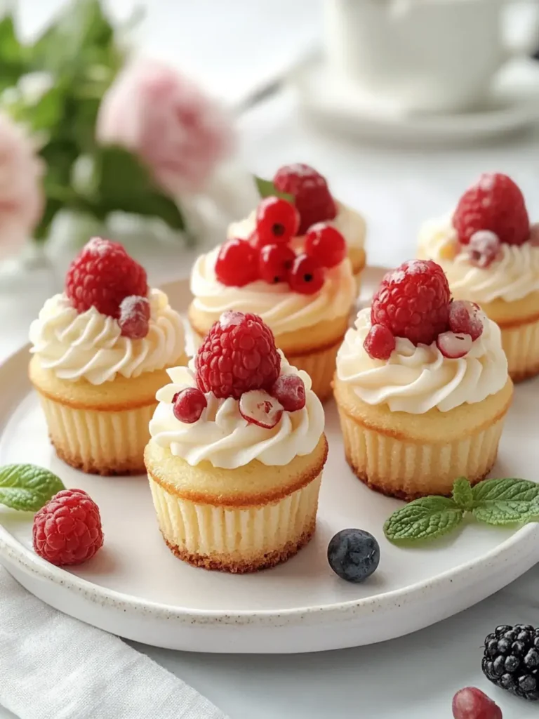 Mini Kuchen Süße Desserts: Einfach und Unwiderstehlich Lecker