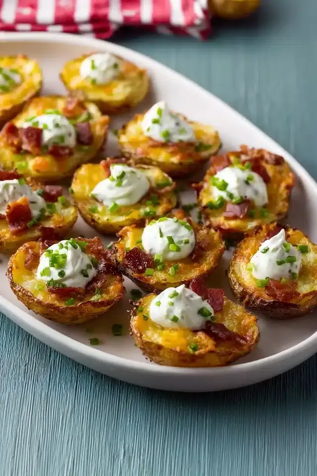 Mini Potato Skins Rezept