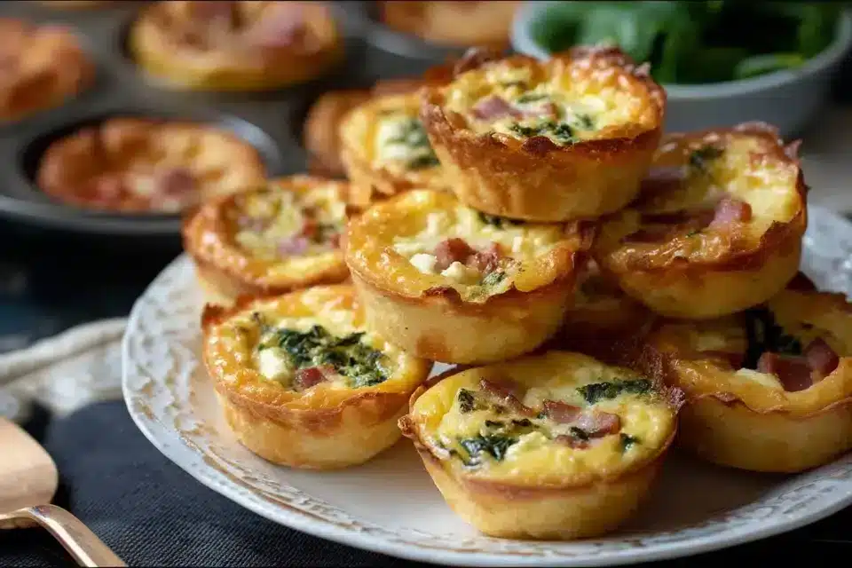 Mini Quiche Muffins Rezept einfach & lecker