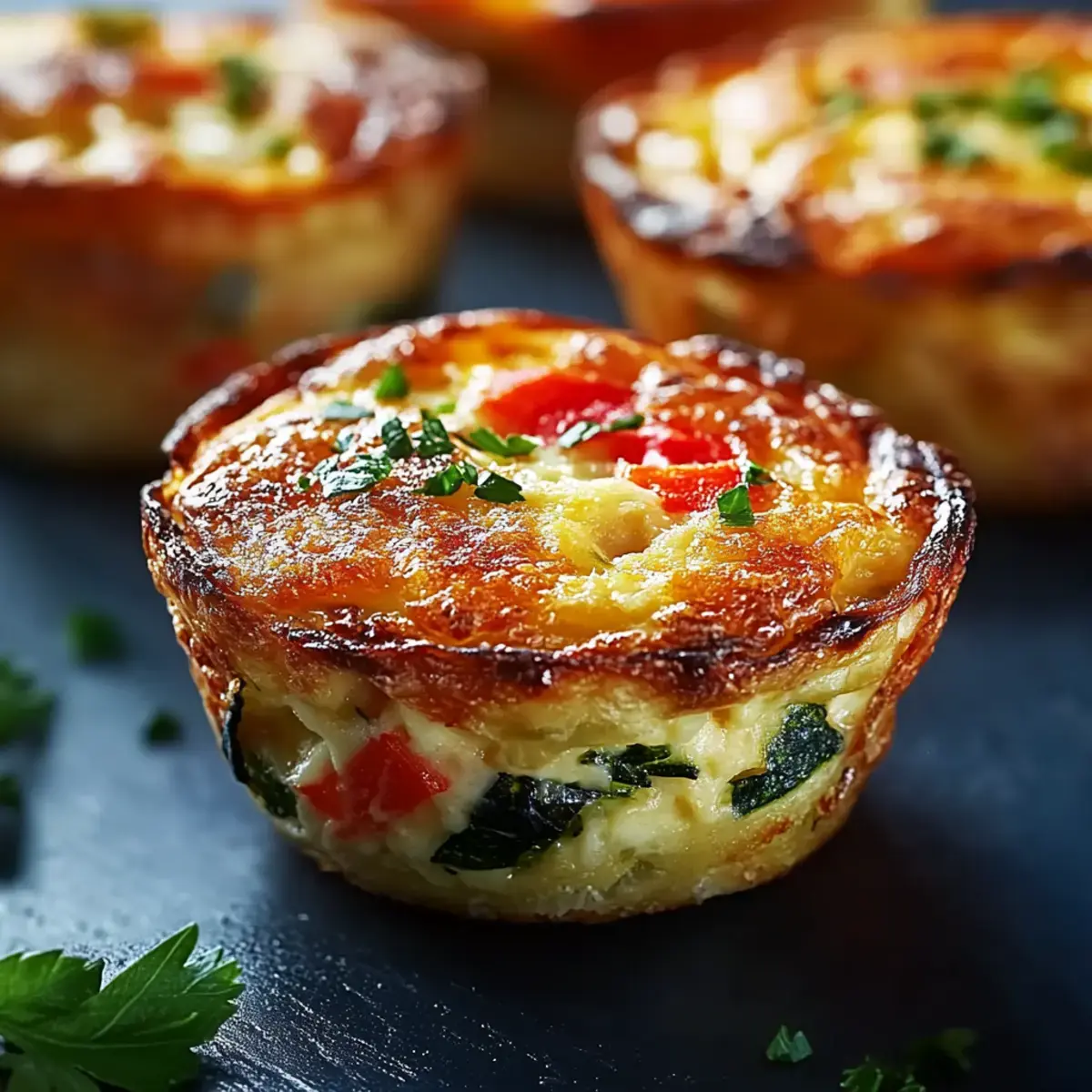 Mini Quiches mit Gemyse