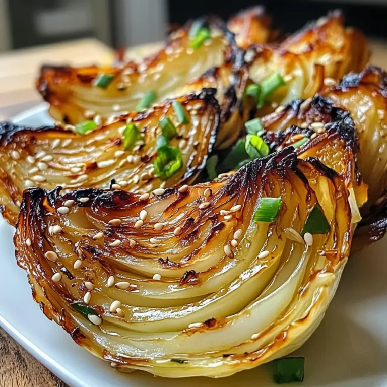 Einfache Miso Butter Röstkohlkeile für ein köstliches Erlebnis