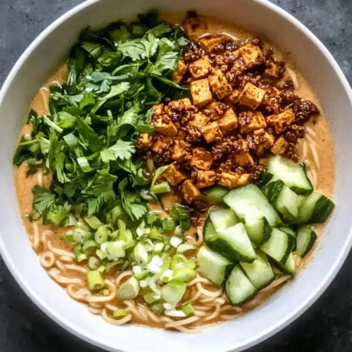 Miso Erdnuss Ramen Schalen Rezept