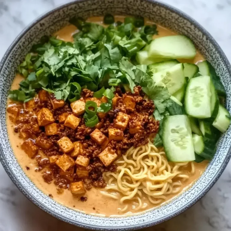 Irresistible Miso Erdnuss Ramen Schalen Rezept für Gemütliche Abende