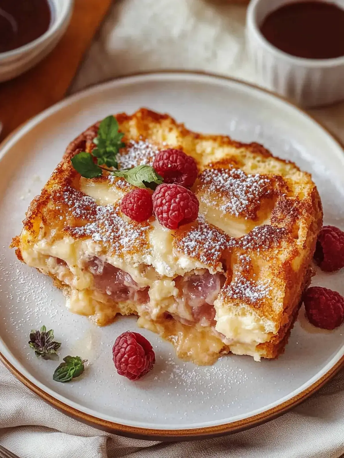 Monte Cristo Frühstücksauflauf